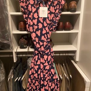 DVF NWT dress size large